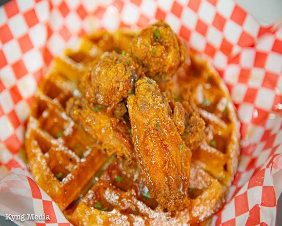 Order Daddy's Chicken and Waffle food online from Yancey Food store, Houston on bringmethat.com