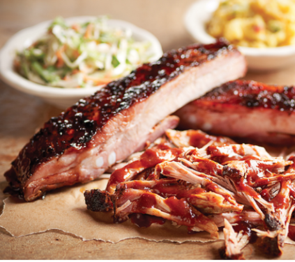 Order 2 Sliced Meat Combo food online from Pappas Bar-B-Q store, Houston on bringmethat.com