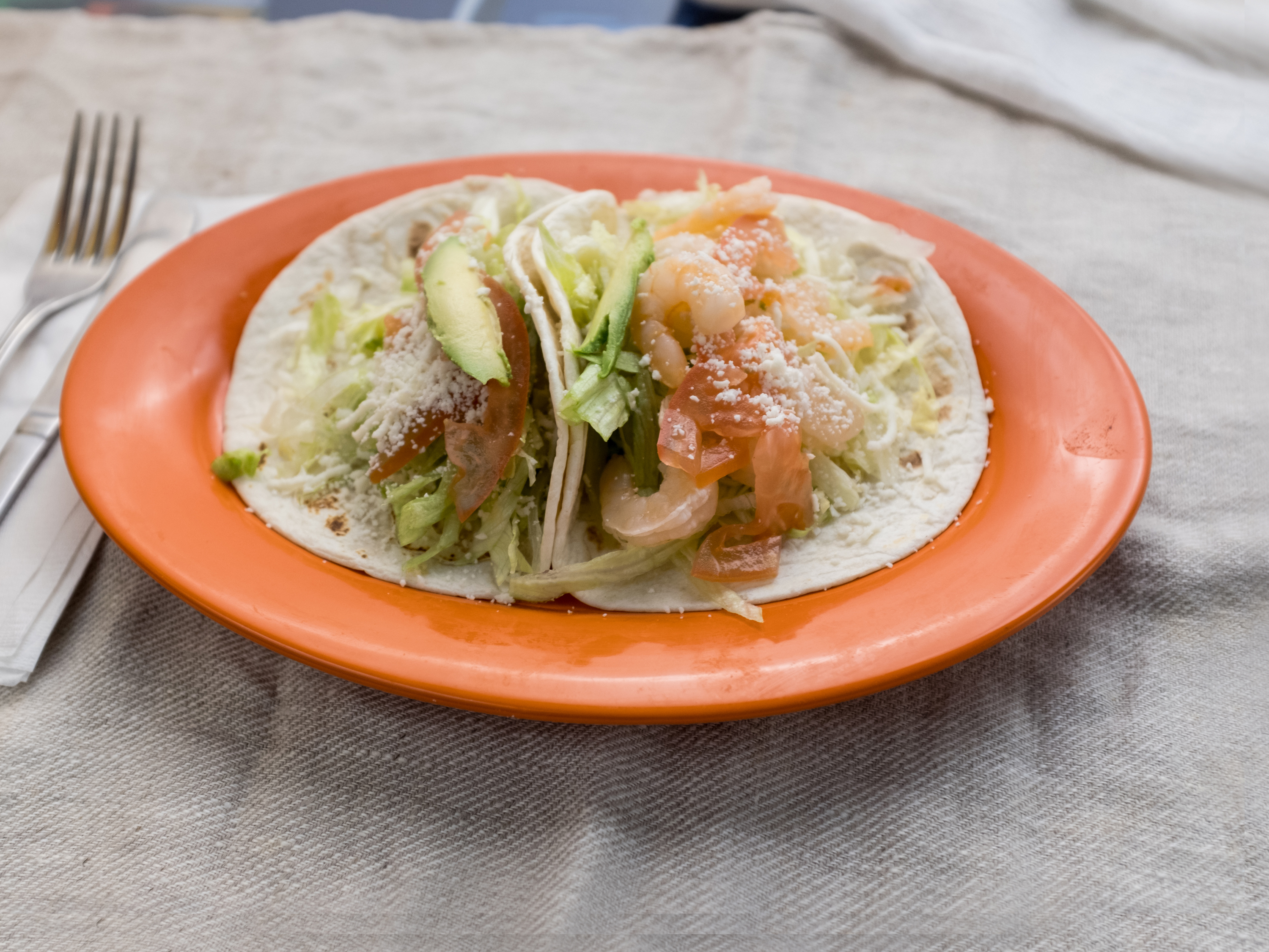 Order Tacos de Camaron food online from La Chancla store, Eagleville on bringmethat.com