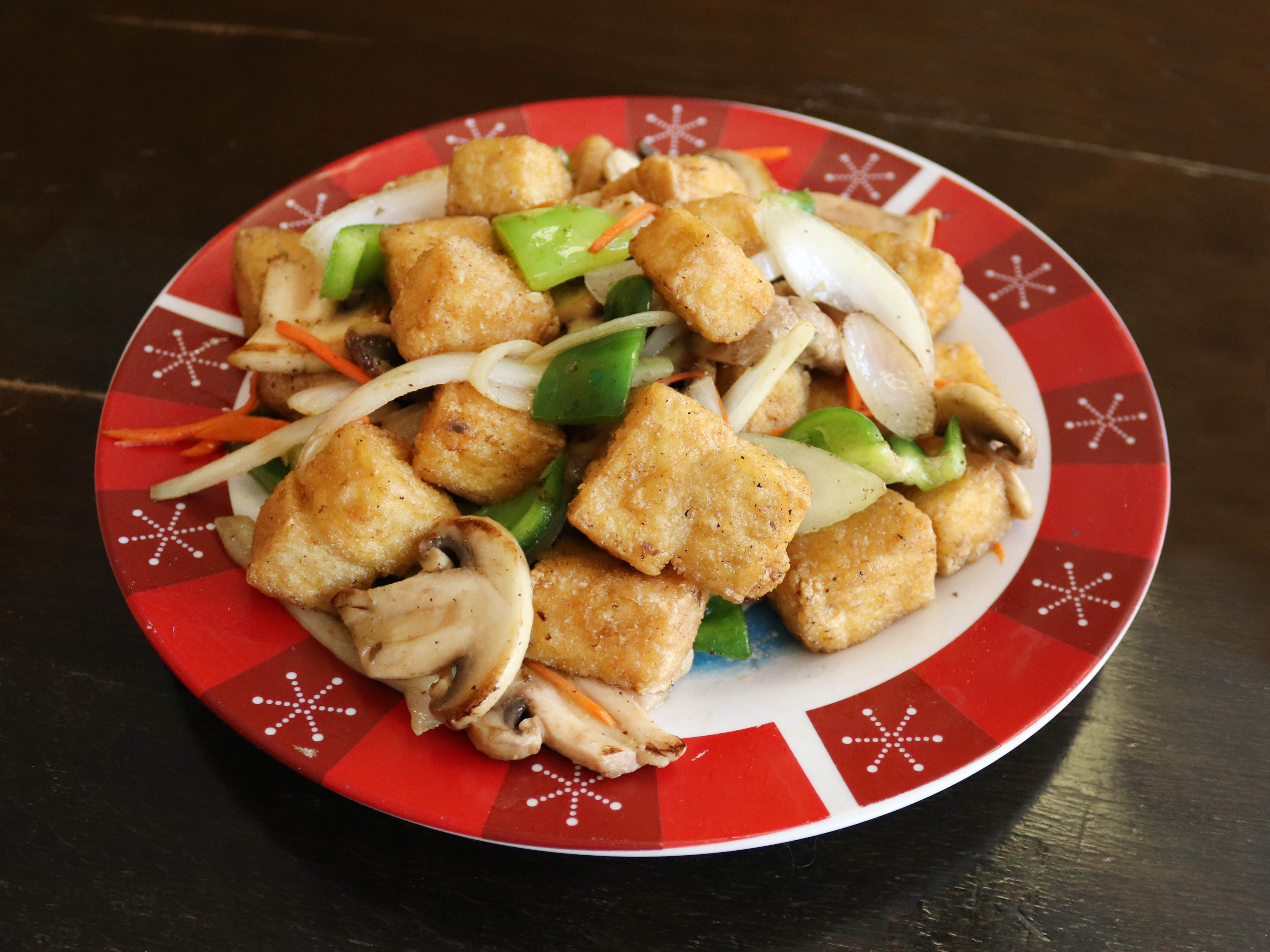 Order 114. Tofu with Salt and Pepper food online from CHINA JOY 81 store, Jacksonville on bringmethat.com