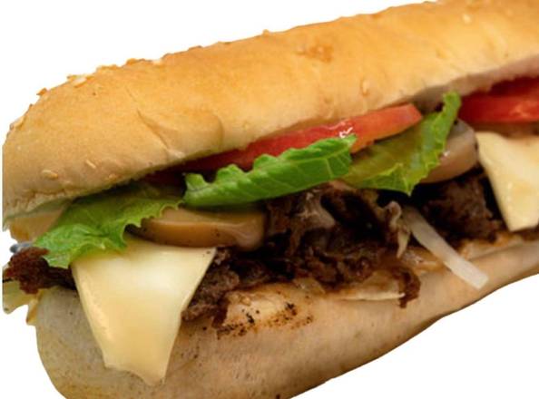 Order Mushroom Steak and Cheese Sub food online from Playlist Pizzeria store, Fraser on bringmethat.com