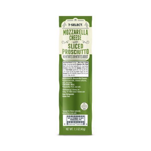 Order 7-Select Wrap Stick Prosciutto Mozzarella 1.5oz food online from 7-Eleven store, Red Oak on bringmethat.com