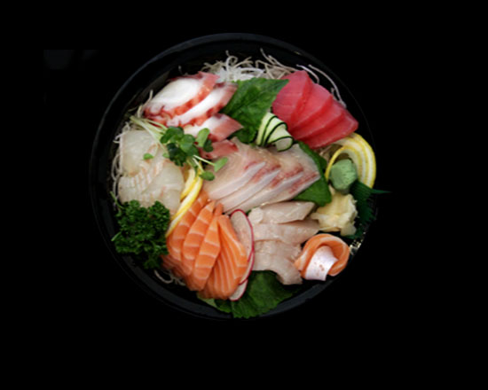 Order Sashimi Deluxe food online from Hamachi Sushi Express store, La Habra on bringmethat.com