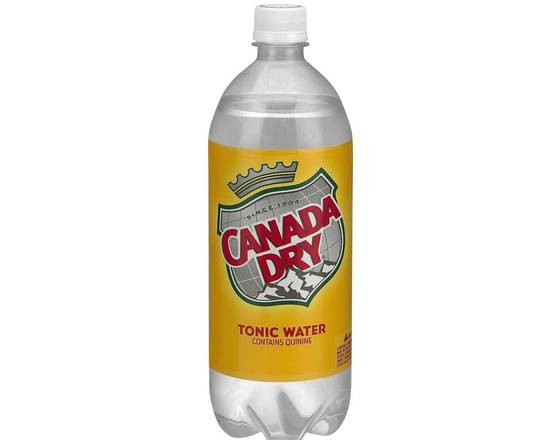 Order Canada Dry Tonic Water 1L Mixer food online from Newport Wine & Spirits store, Newport Beach on bringmethat.com