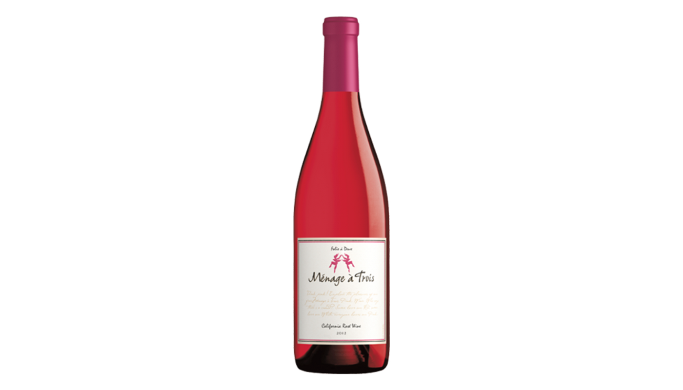 Order Menage a Trois Rose Blend 750mL food online from Robert Market store, Los Angeles on bringmethat.com