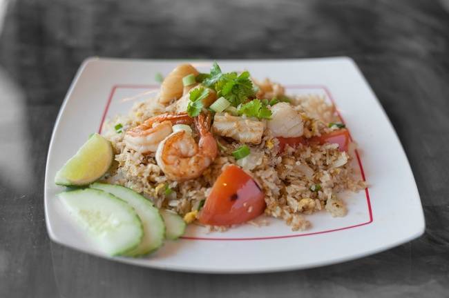 Order 19) TBT Fried Rice (V) food online from Thai by Thai - Sterling store, Sterling on bringmethat.com