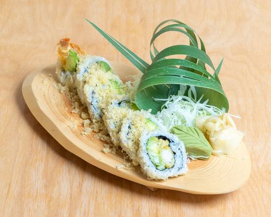Order Crunch Shrimp Tempiura Roll food online from ABE Japanese Food store, Carrollton on bringmethat.com