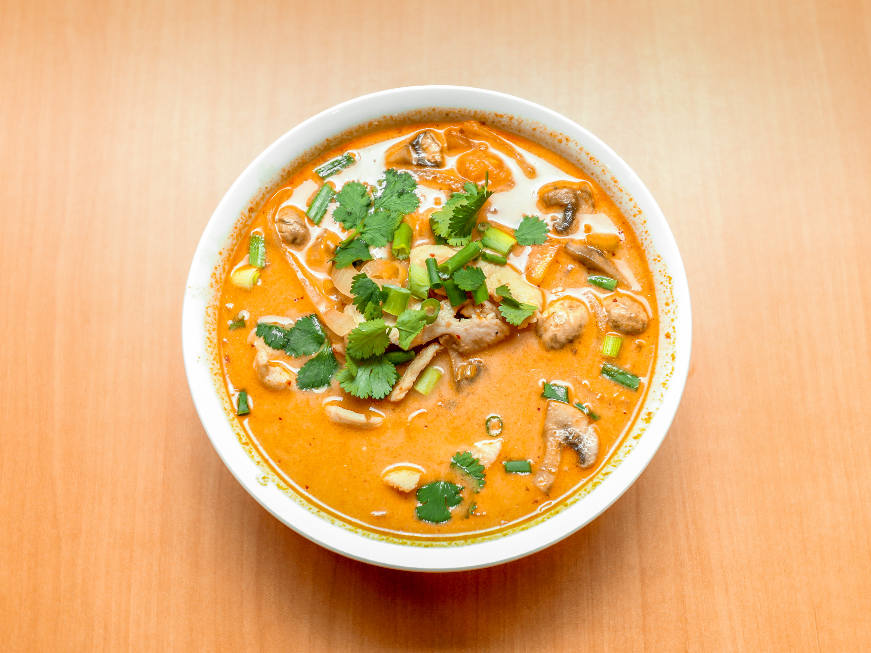 Order Bowl of Coconut Soup food online from Thai Esarn store, Omaha on bringmethat.com