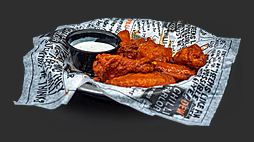 Order Traditional Wings food online from Dew Chilli Parlor store, Springfield on bringmethat.com