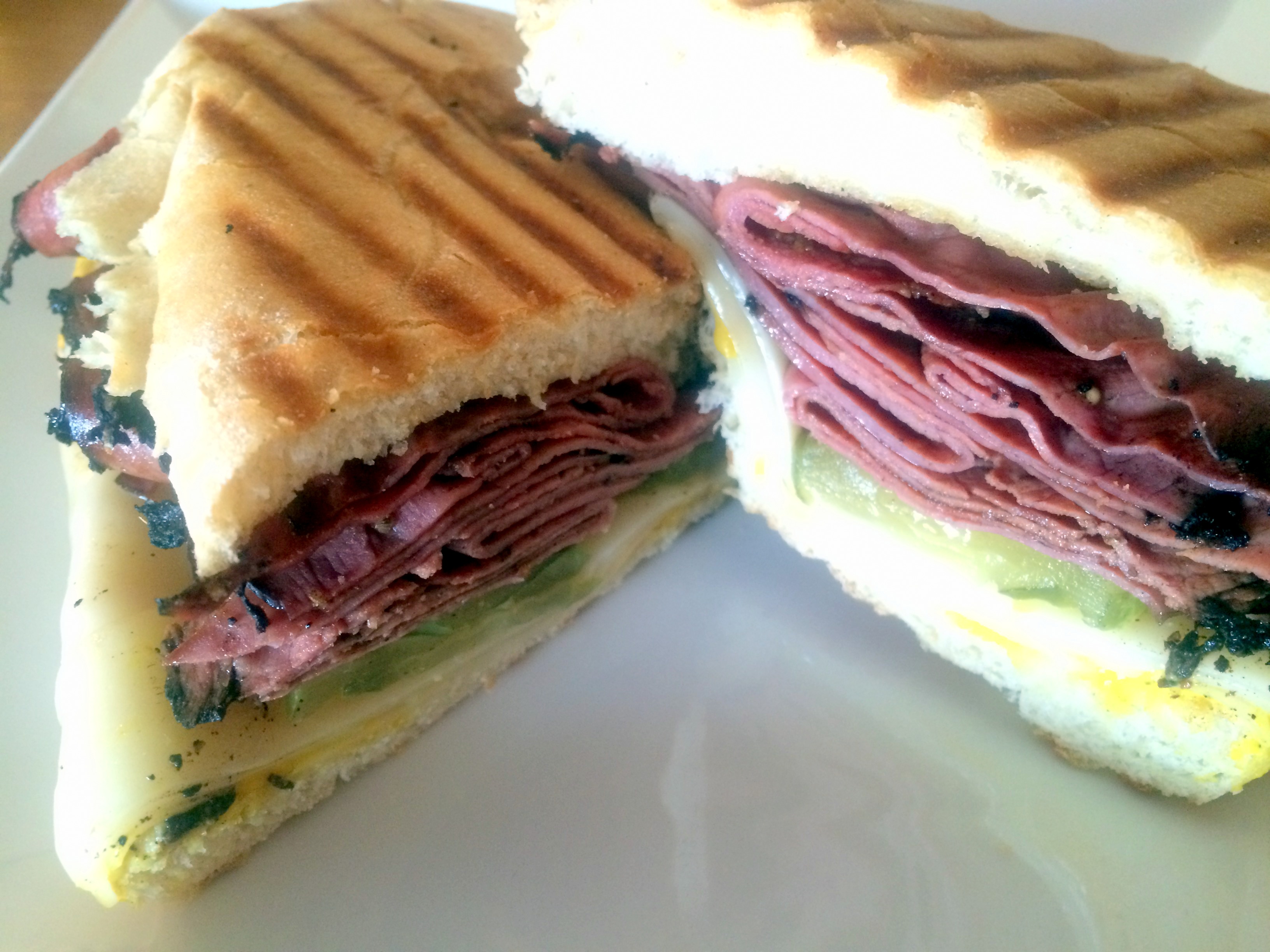 Order Pastrami Panini food online from Leaning Tower Pizza & Pasta store, Sherman Oaks on bringmethat.com