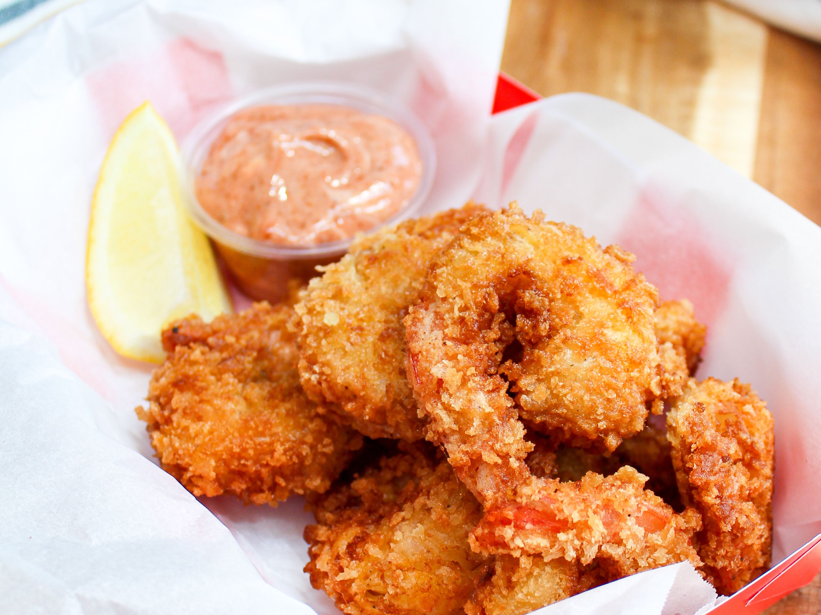 Order Fried Jumbo Shrimp food online from Montclair House Grill store, Montclair on bringmethat.com