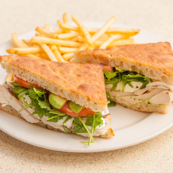 Order Grilled Rosemary Chicken Sandwich food online from That Pizza Place store, Los Angeles on bringmethat.com