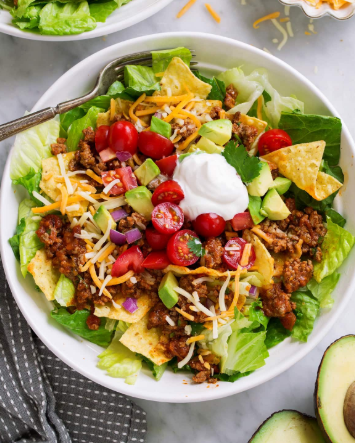 Order Grilled Taco Salad food online from Rio Chico Mexican Restaurant store, Mount Pleasant on bringmethat.com