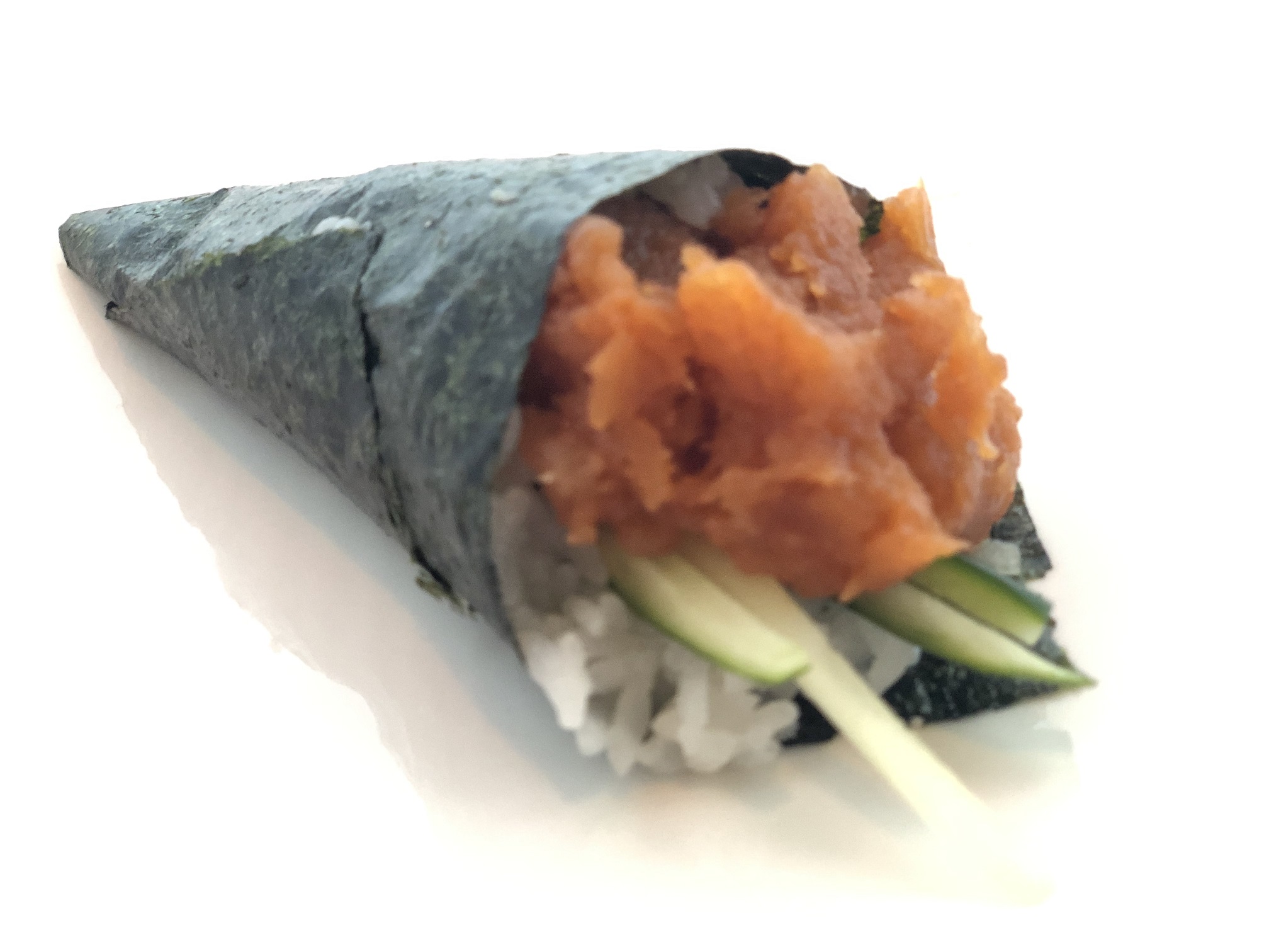 Order Spicy Tuna Hand Roll food online from Sushi Spott store, Mill Creek on bringmethat.com