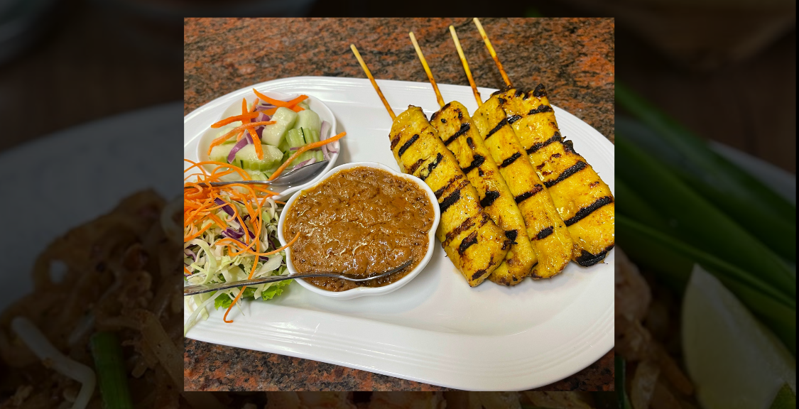 Order 12. Satay food online from Thonglor Thai Bistro store, San Mateo on bringmethat.com