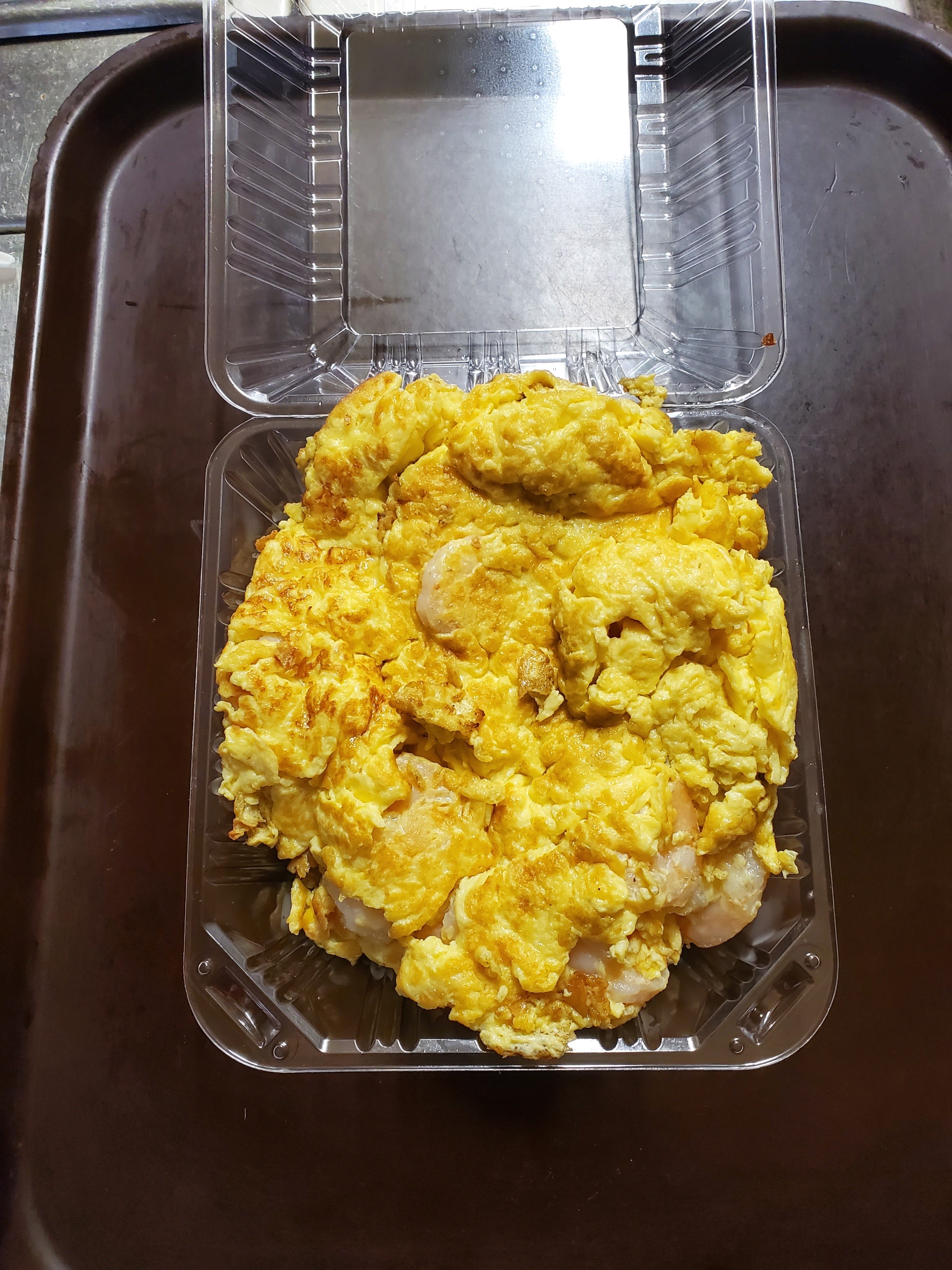 Order Prawns with Scrambled Eggs  food online from Sun Kwong Restaurant store, San Francisco on bringmethat.com