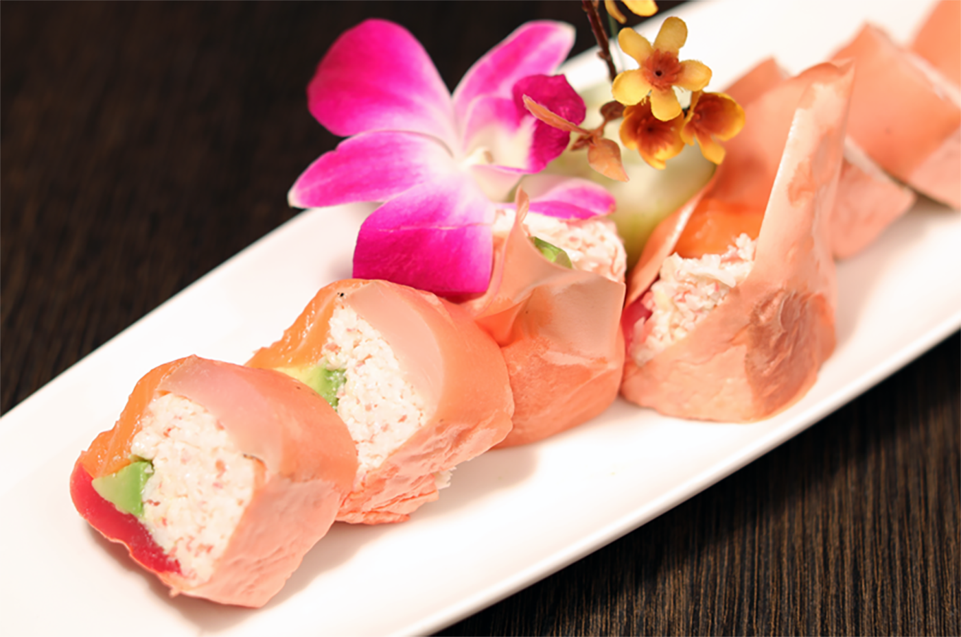 Order Sashimi Roll (No Rice) food online from Ise Sushi Japanese Restaurant store, Placentia on bringmethat.com