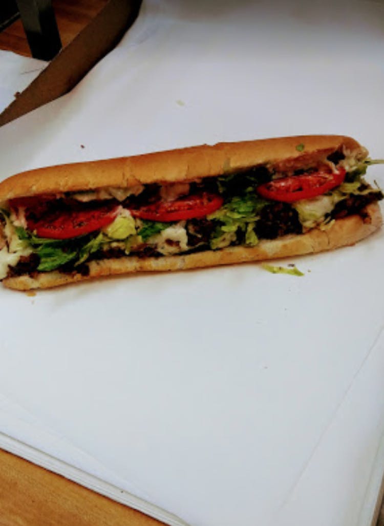 Order Philly Cheesesteak Sub - 8" food online from Davinci store, Richmond on bringmethat.com