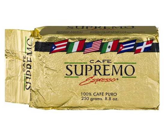 Order Cafe Supremo Ground Coffee (8.8 oz) food online from Ctown Supermarkets store, Uniondale on bringmethat.com