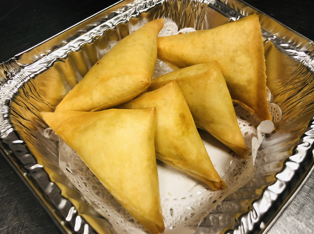 Order Tiny Triangle (6pcs) food online from Spice Thai Kitchen store, Ipswich on bringmethat.com