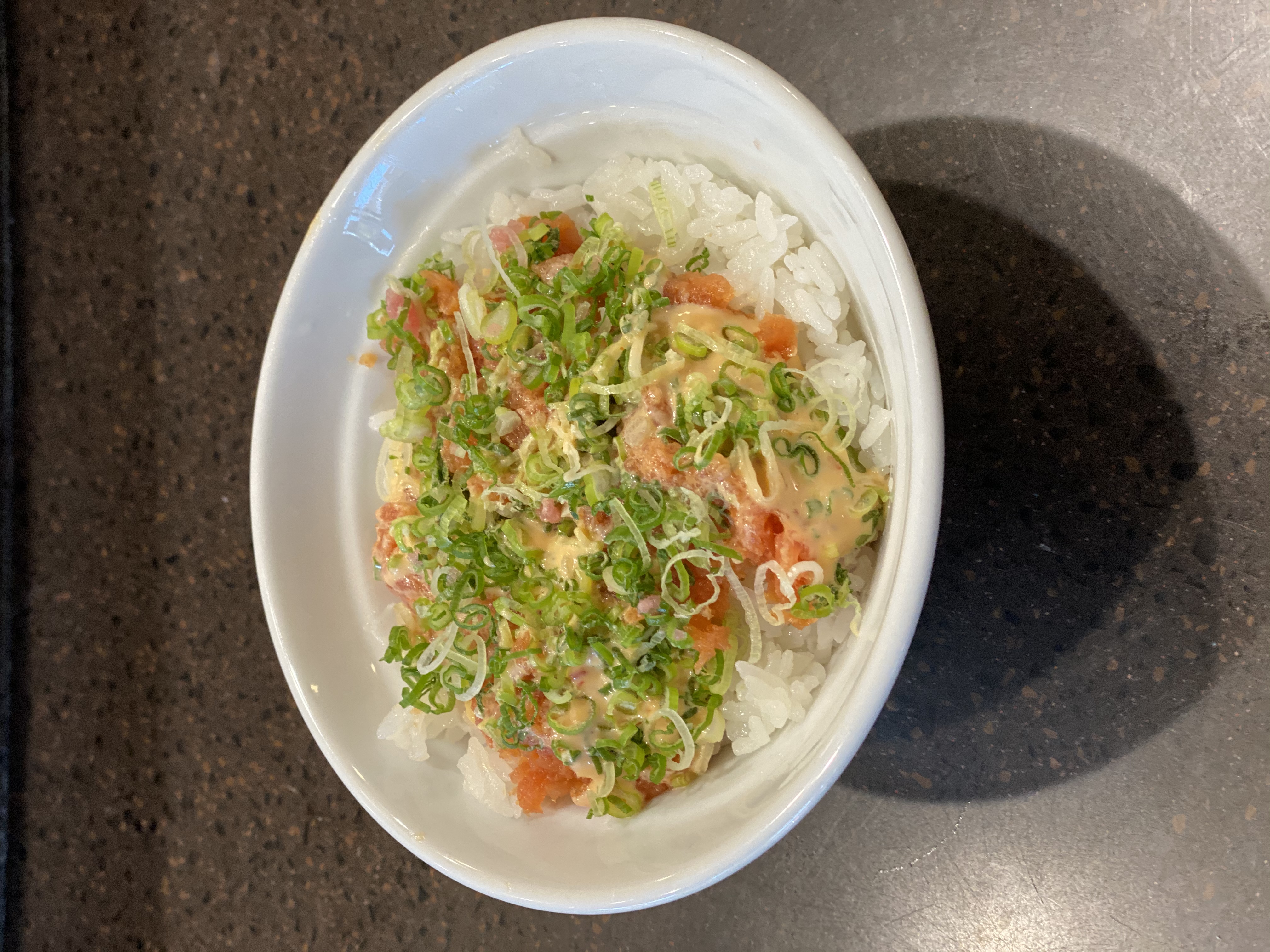 Order Mini Spicy Tuna Bowl food online from Kanpai Japanese Sushi Bar &amp; Gril store, Santa Monica on bringmethat.com