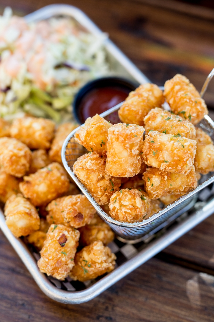 Order Tater Tots food online from Cross Street Chicken & Beer store, San Diego on bringmethat.com