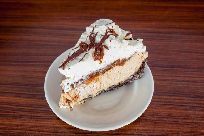 Order Peanut Butter Pie (Slice) food online from Smoking Pig Bbq Company store, San Jose on bringmethat.com