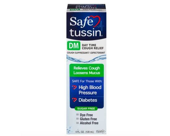 Order Safe Tussin Day Time Cough Relief 4 oz food online from McLean Ave Pharmacy store, Yonkers on bringmethat.com