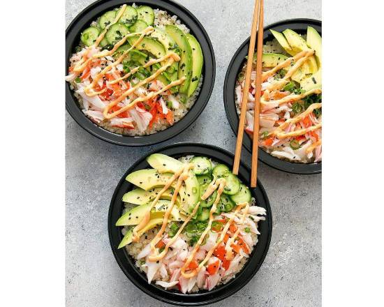 Order Kani Salad food online from J2 PIZZA CAFE & SUSHI BAR store, Brooklyn on bringmethat.com