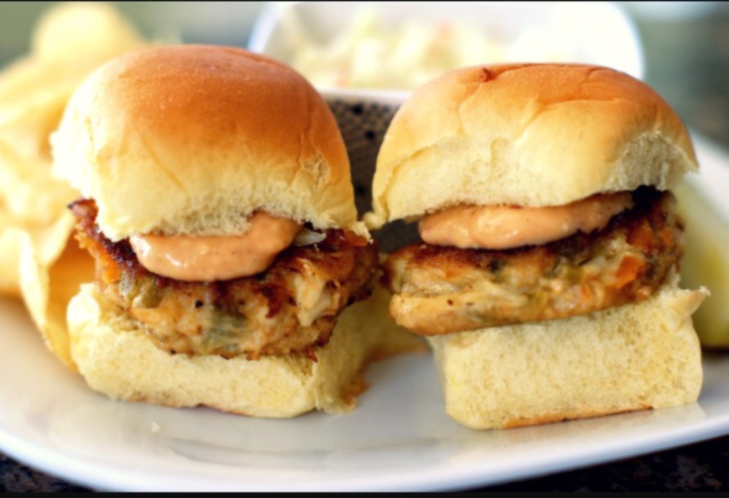 Order Mini Smith Island Crab Cake food online from Captain’s Curbside Seafood store, Trappe on bringmethat.com