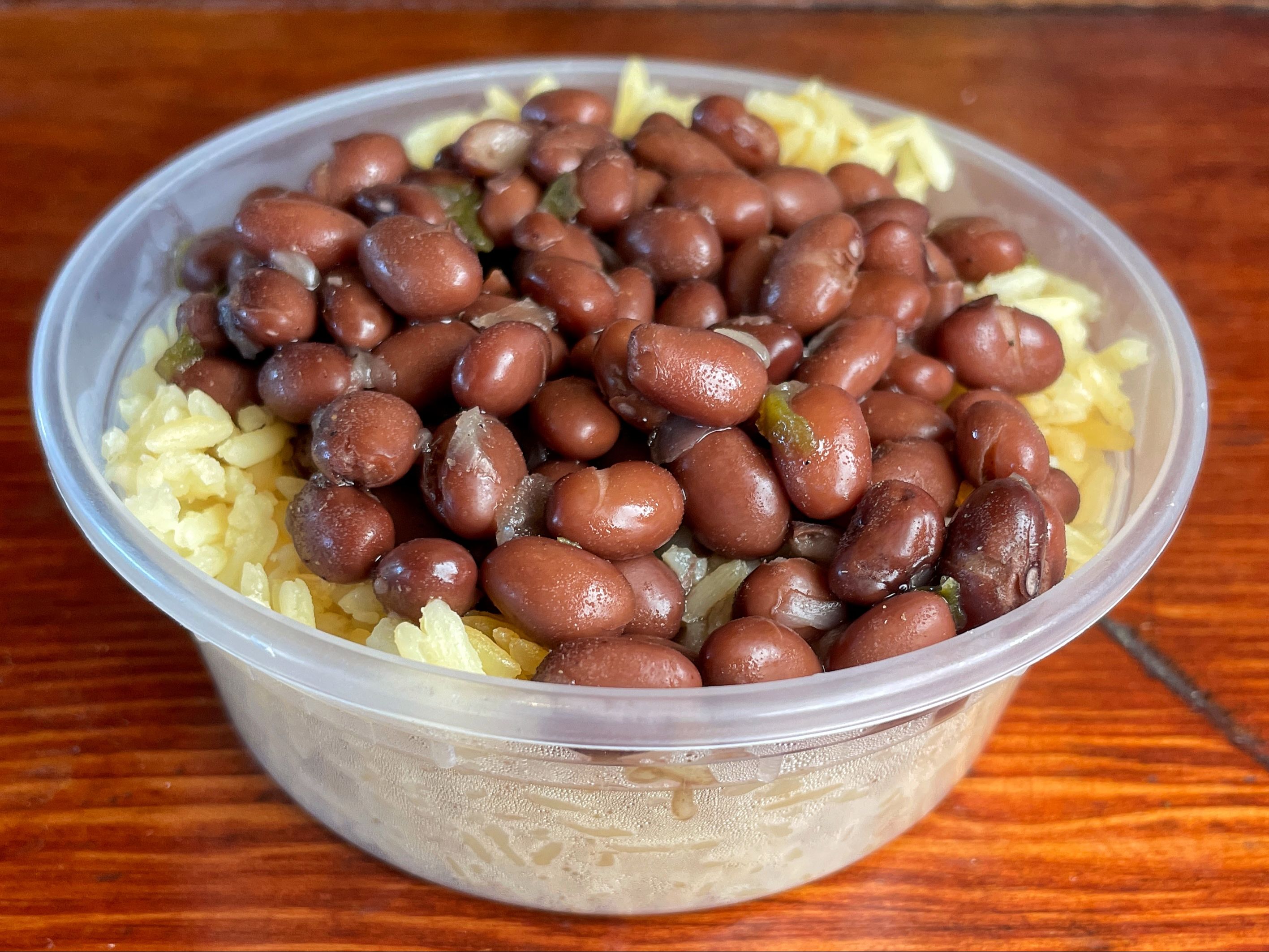 Order Side Rice And Beans food online from Right Coast Taqueria store, Deer Park on bringmethat.com