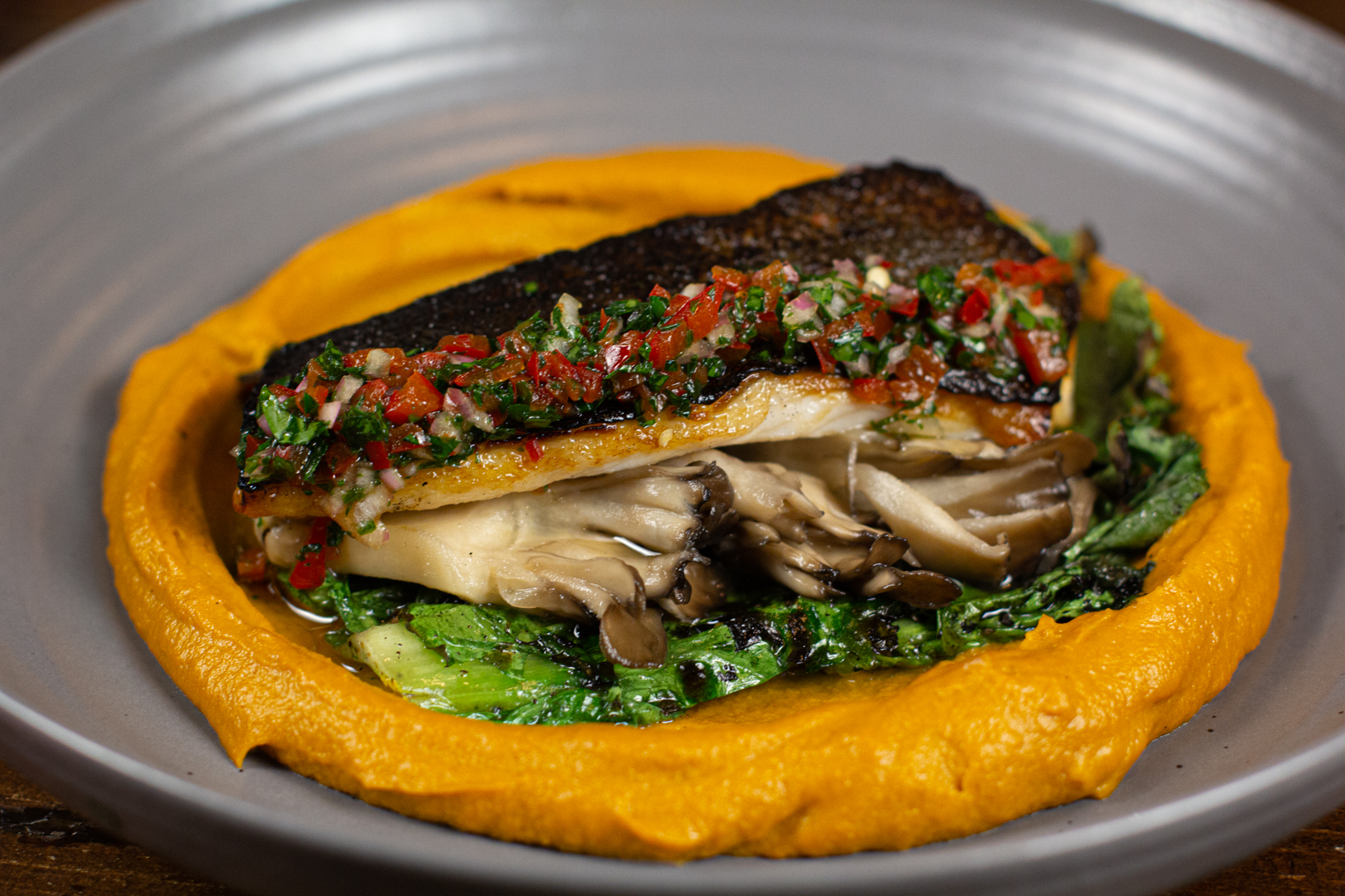 Order Pan Seared Black Cod food online from Untitled Supper Club store, Chicago on bringmethat.com