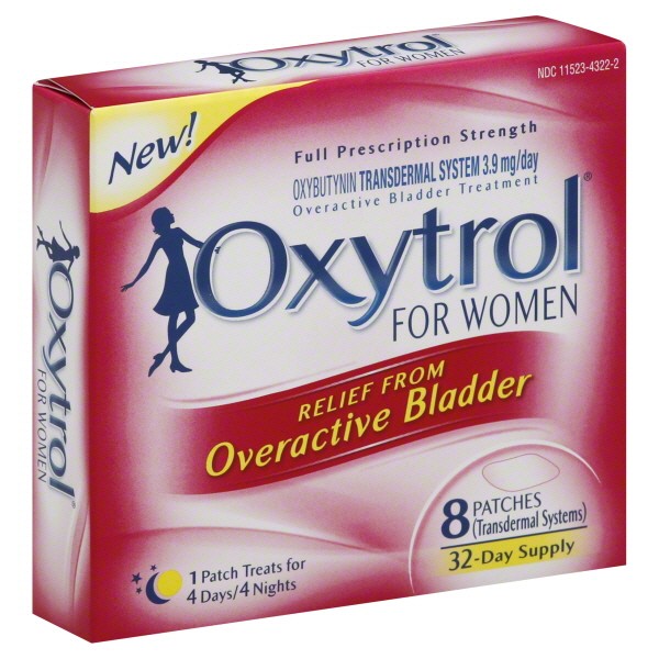 Order Oxytrol Overactive Bladder Relief Patch for Women, Prescription Strength, 3.9mg - 8 ct food online from Rite Aid store, Aston on bringmethat.com