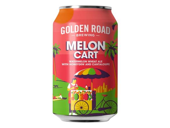 Order Golden Road Brewing Melon Cart - 6x 12oz Cans food online from Booze & Brews Liquor store, Burbank on bringmethat.com