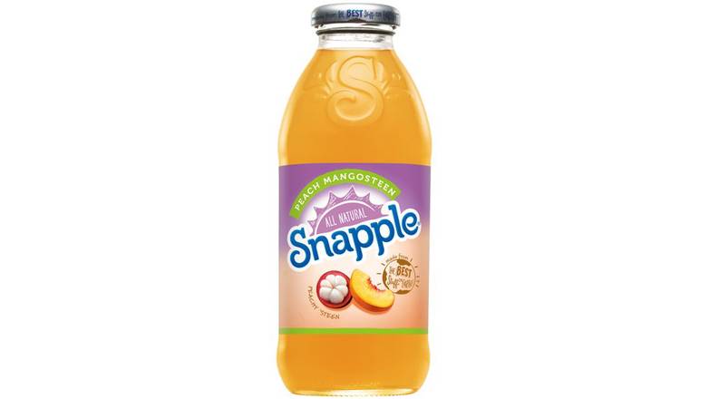 Order Snapple All Natural Peach Mangosteen food online from Trumbull Mobil store, Trumbull on bringmethat.com