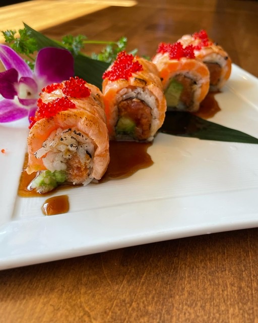 Order Sunset Roll food online from New Ginza store, Watertown on bringmethat.com