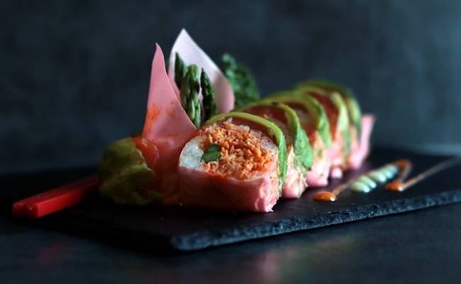 Order Autumn Roll food online from Kanji Sushi Hibachi store, Summerville on bringmethat.com