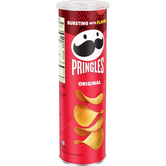 Order Pringles Original Potato Crisps, 5.2 OZ food online from Cvs store, MONTEZUMA on bringmethat.com