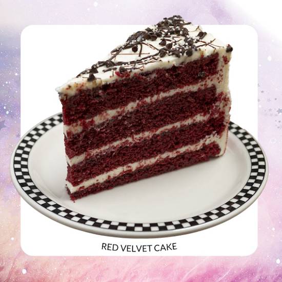 Order Red Velvet Cake food online from Black Bear Diner store, Merced on bringmethat.com