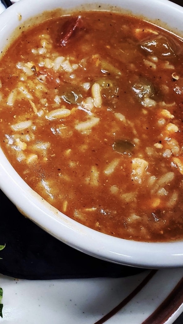 Order Chicken and Sausage Gumbo Soup food online from Wilder's Cutting Edge Bistro store, Appleton on bringmethat.com