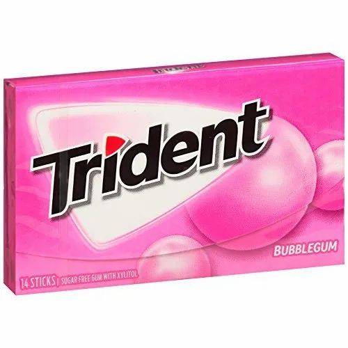 Order Trident Sugar Free, Bubblegum Gum - 14 Ct food online from Pepack Sunoco store, Peapack on bringmethat.com