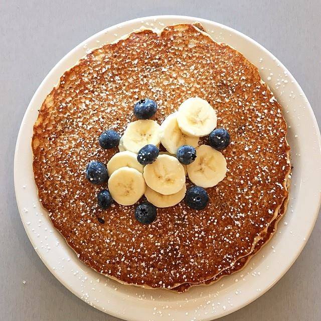 Order Pancakes with Blueberries food online from Ardmore Station Cafe store, Ardmore on bringmethat.com