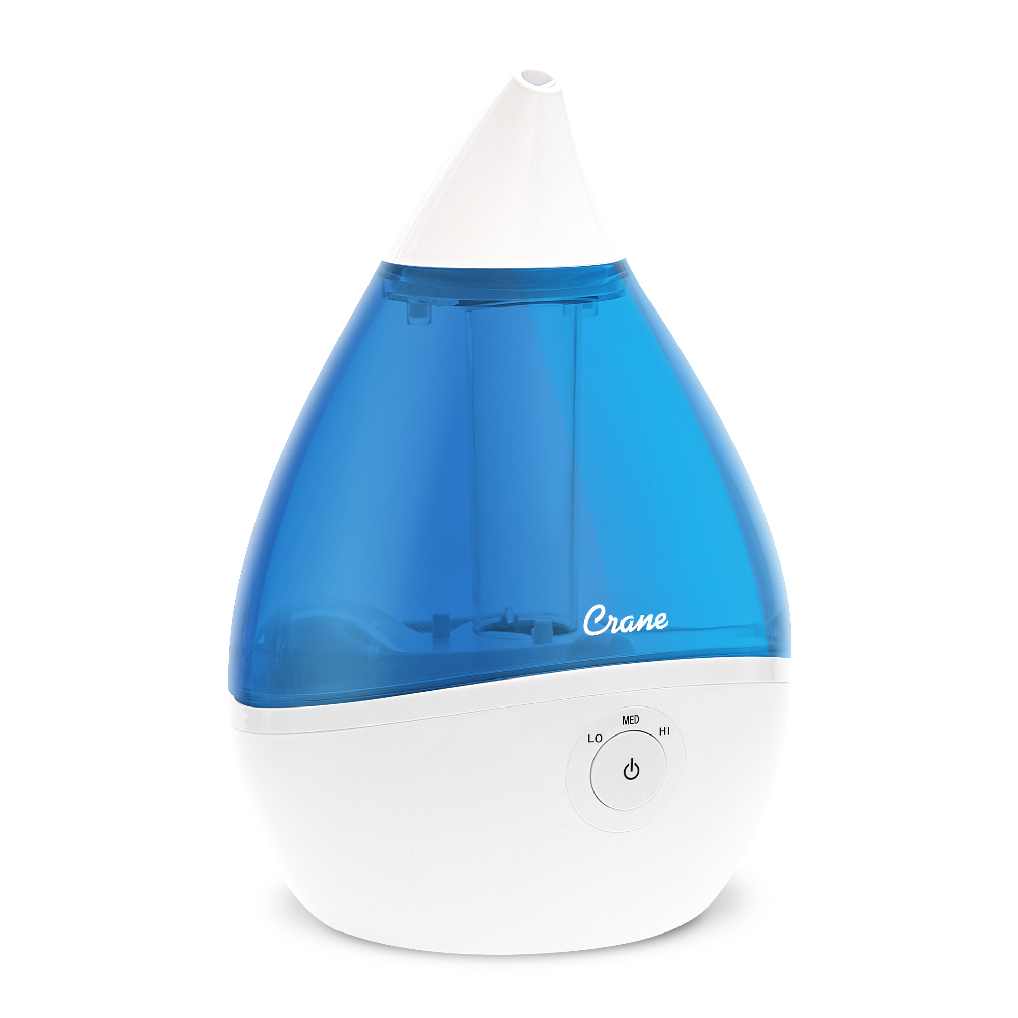 Order Crane Droplet Ultrasonic Cool Mist Humidifier, Blue/White, 0.5 gal food online from Rite Aid store, READING on bringmethat.com
