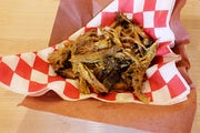 Order Pulled Pork (Half Pound) food online from Spring Creek Barbeque store, Houston on bringmethat.com