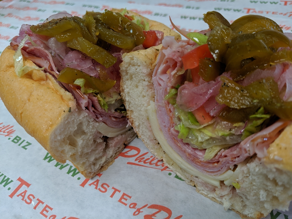 Order 8" Italian Hoagie food online from Taste of Philly store, Highlands Ranch on bringmethat.com
