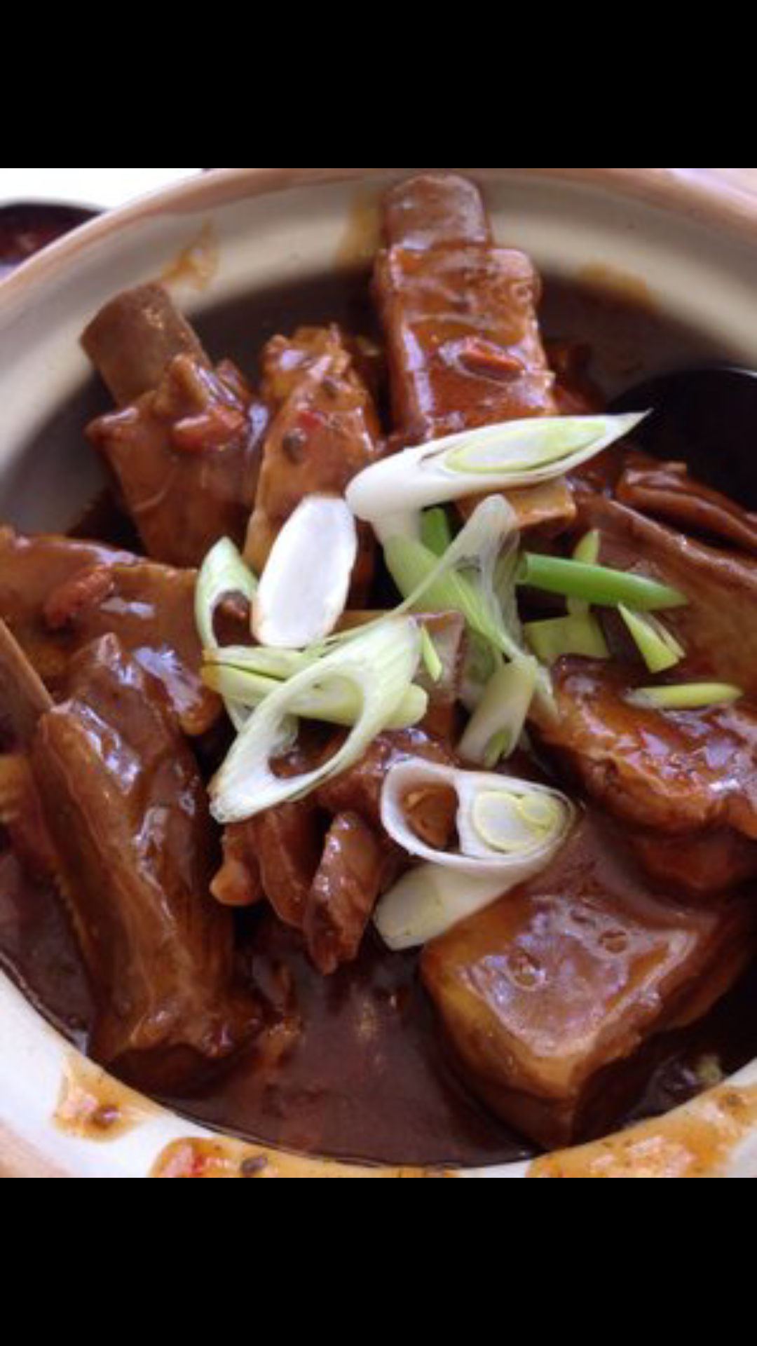 Order Hot Braised Lamb Ribs in Clay Pot Chef's Special food online from Old Mandarin Islamic store, San Francisco on bringmethat.com