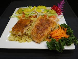 Order Salmon Platter food online from Yum Yum! store, Concord on bringmethat.com