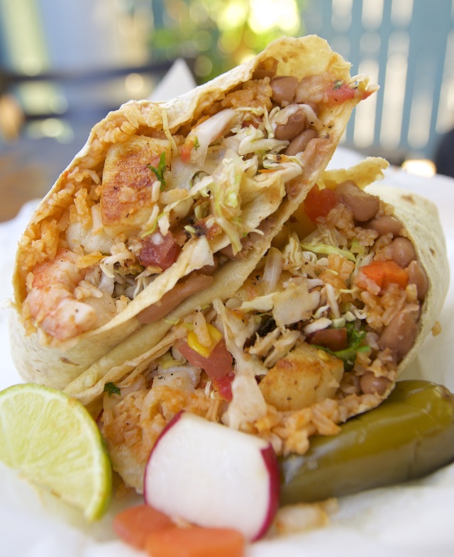 Order Shrimp Burrito food online from Pch Mexican Grill #2 store, El Segundo on bringmethat.com