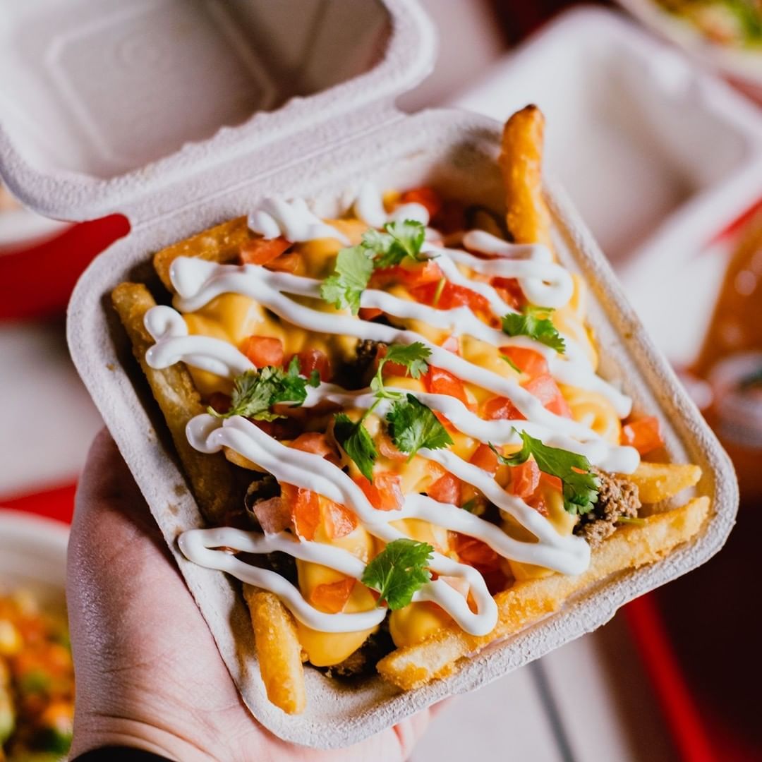 Order Extreme Fries  food online from Burrito Bar Fresh Mexican Grill- store, Howell on bringmethat.com