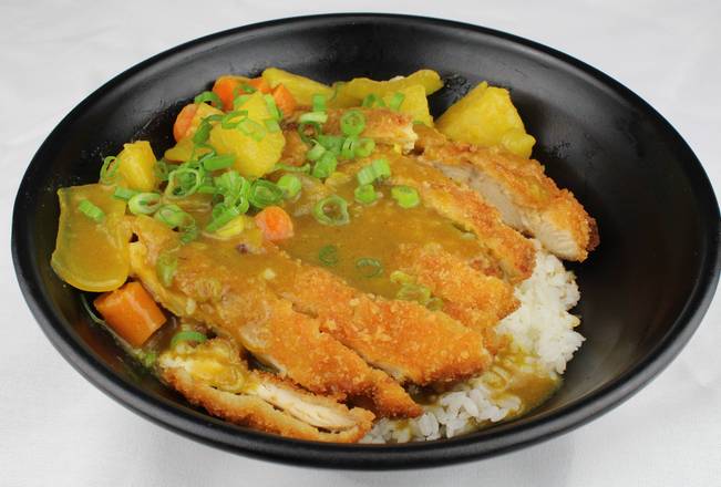 Order Curry katsu don food online from MEET NOODLE OF STONYBROOK store, Stony Brook on bringmethat.com